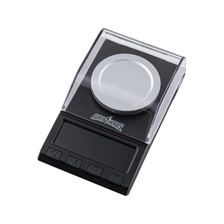 Geöffnete Schmuckwaage 50g mit Präzisionsdisplay
