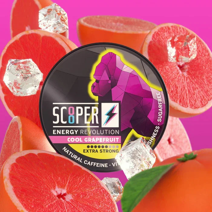 Scooper Cool Grapefruit Energy Pouches Dose