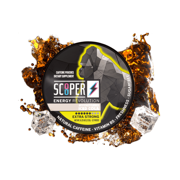 Scooper Iced Cola Energy Pouches Dose