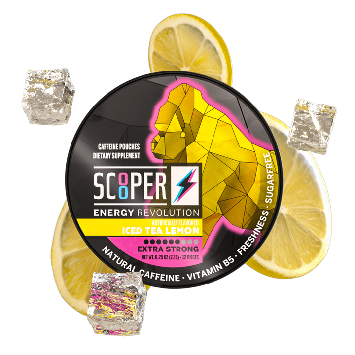 Scooper Iced Tea Lemon Energy Pouches Dose