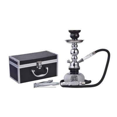 Shisha Beni Mellal Black - 250mm - Transportkoffer - Geschenkbox kaufen bei rauchwerk.ch