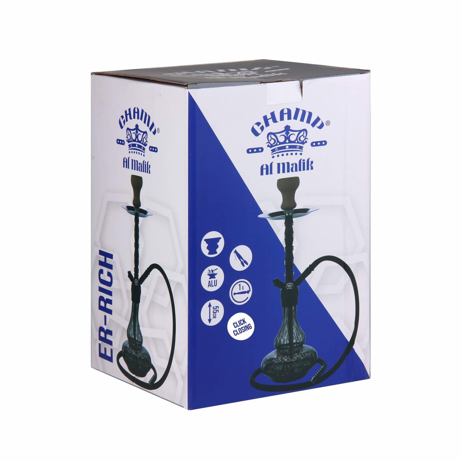 Shisha Er - Rich - 550mm - Black kaufen bei rauchwerk.ch