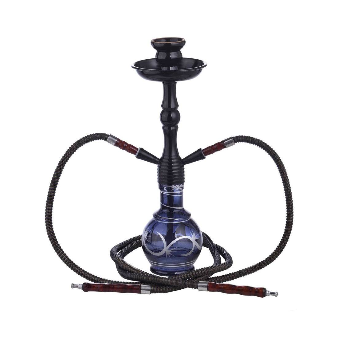 Shisha Inzegan Black - 450mm - schwarz kaufen bei rauchwerk.ch