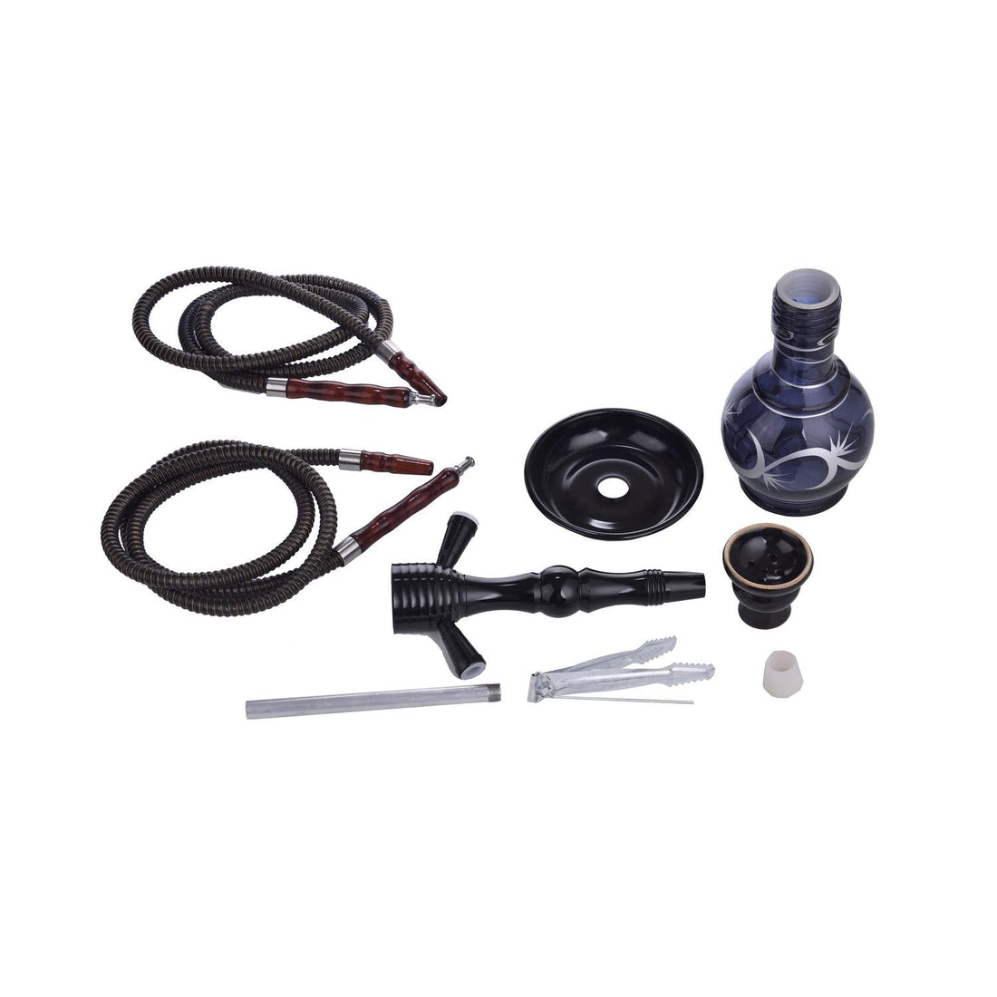 Shisha Inzegan Black - 450mm - schwarz kaufen bei rauchwerk.ch