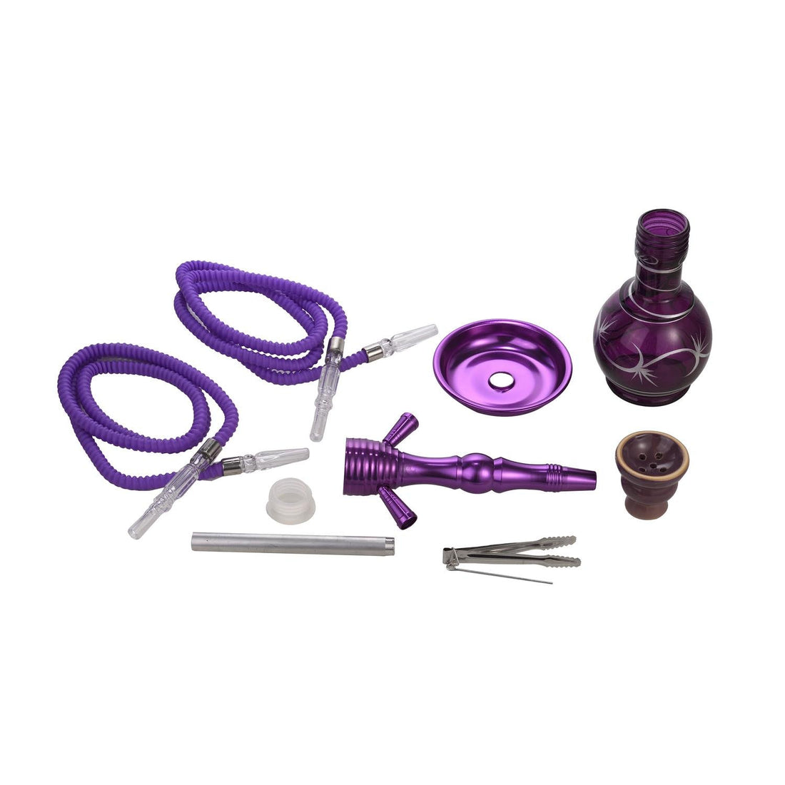Shisha Inzegan Purple - 450mm - violett kaufen bei rauchwerk.ch