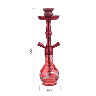 Shisha Inzegan Red - 450mm - rot kaufen bei rauchwerk.ch