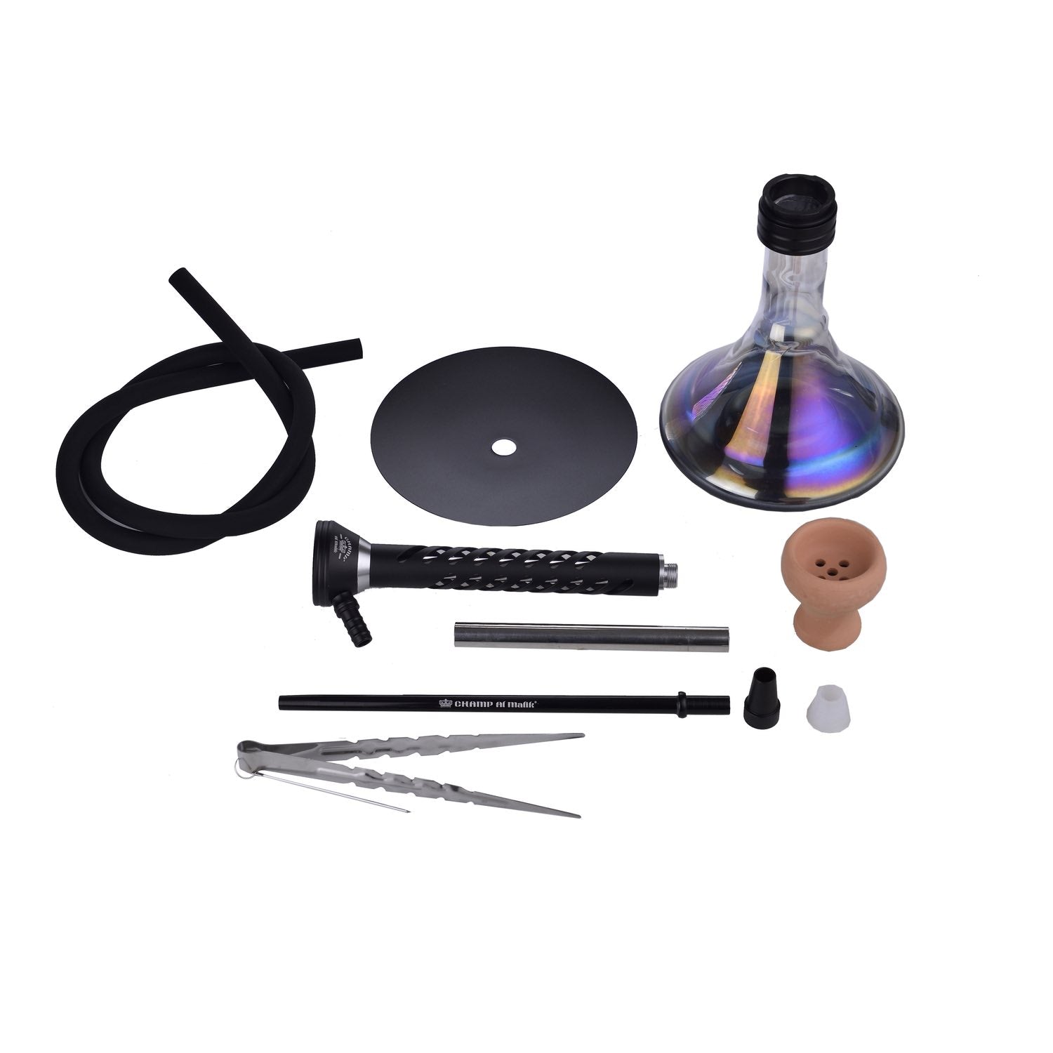 Shisha Jorf - 570mm - Perlmutt / Black kaufen bei rauchwerk.ch