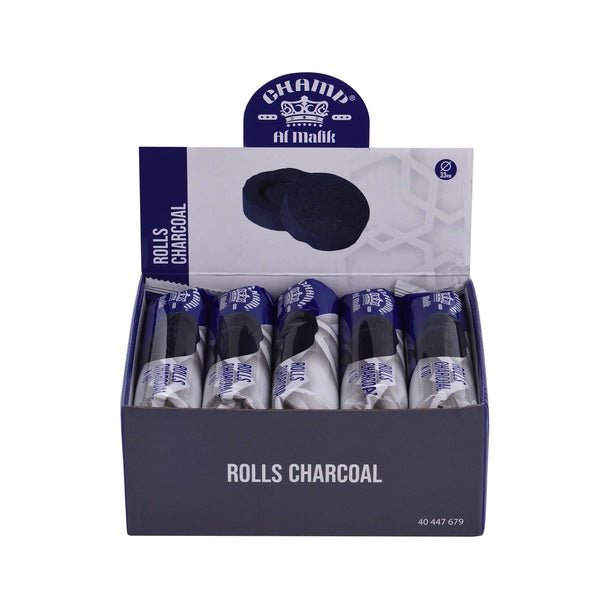 Shisha Kohle Rolls - 10 x 33mm - Display à 10 Stück kaufen bei rauchwerk.ch