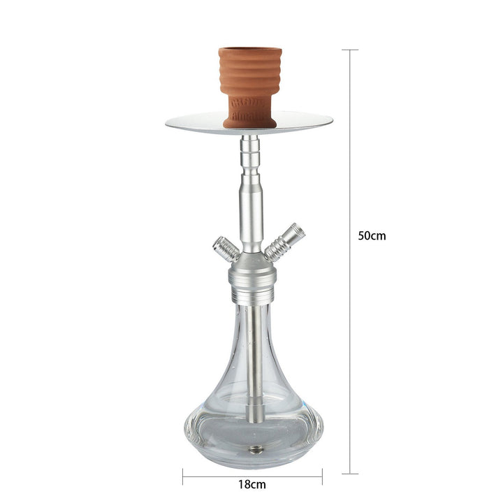 Shisha Marrakech - 420mm - Silber kaufen bei rauchwerk.ch
