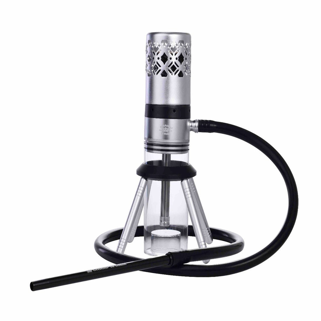 Shisha Sefrou Black / Silver - 280mm - schwarz / silber kaufen bei rauchwerk.ch