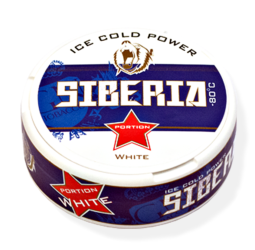 Siberia Ice Cool 80 Snus in Blau, 15 g