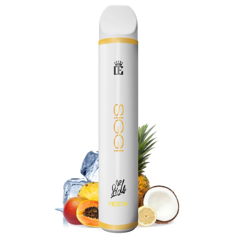 SIDO SIGGI Fiesta Einweg Vape ohne Nikotin 0 mg