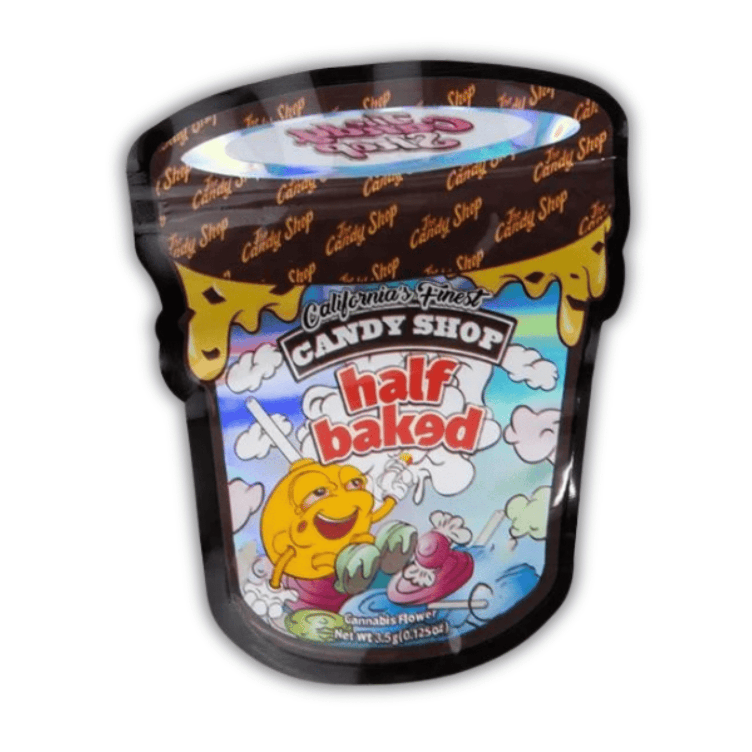 Smellproof Bags Grips Half Baked 160x130mm 50 Stück