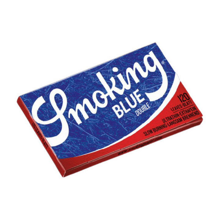 Smoking Blue Double Window Regular Papers Heft mit 120 Blatt