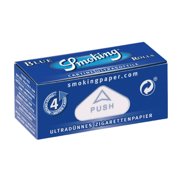 Smoking Rolls Blue King Size Roll 4 Meter Packung