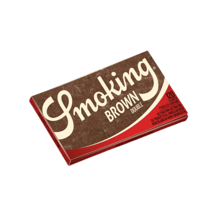 Smoking Brown Double Window Papers Heft mit 120 Blatt