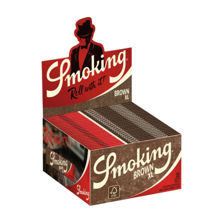 Smoking Brown King Size XL Papers 50 Stück Box