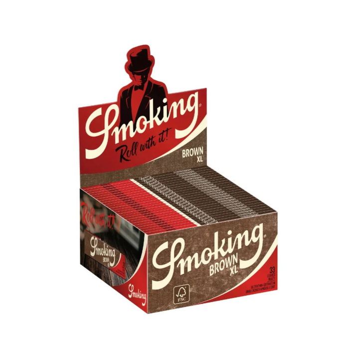 Smoking Brown King Size XL Papers 50 Stück Box