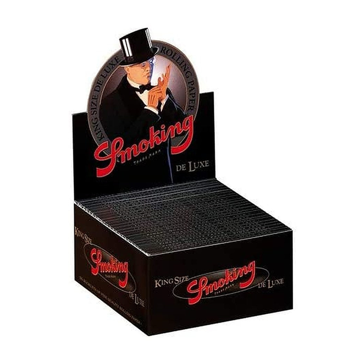 Smoking DeLuxe King Size Displaybox mit 50 Heftchen