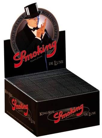 Smoking DeLuxe King Size Displaybox mit 50 Heftchen