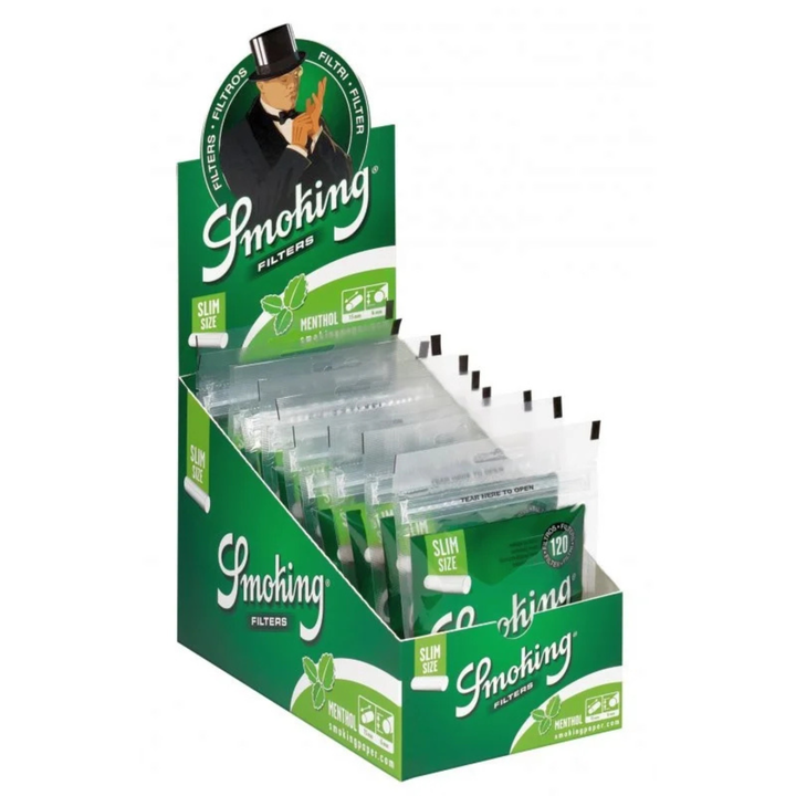 Smoking Slim Classic Menthol Filter Box 10 x 120 Stück