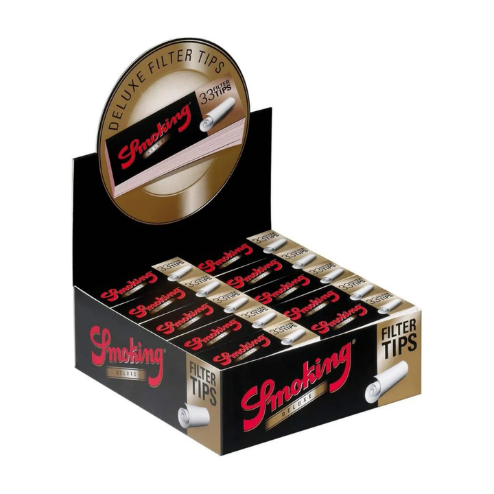 Smoking Deluxe Filtertips Display mit 50 Heftchen