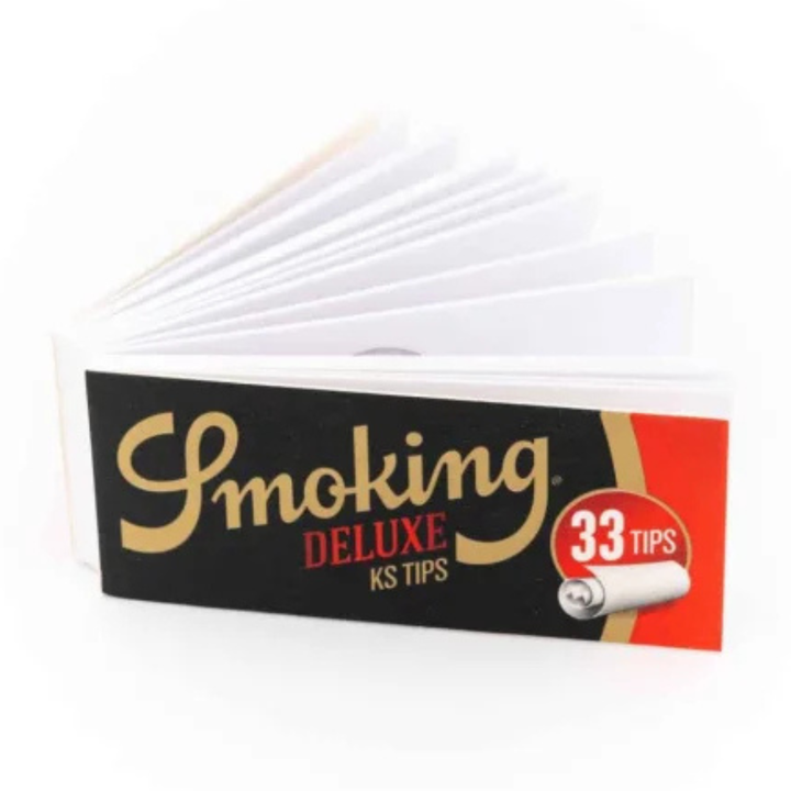 Smoking Deluxe Filtertips Heftchen mit 33 Tips