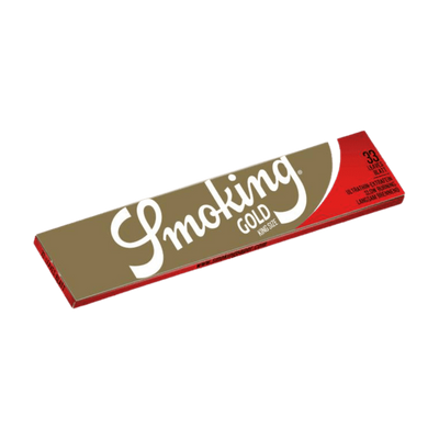 Smoking Gold King Size Papers Heft mit 33 Blatt