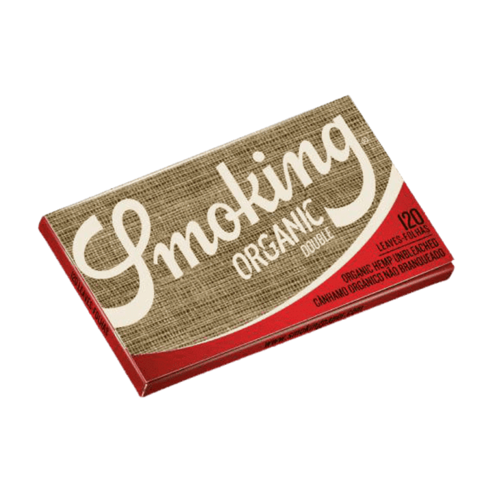 Smoking Organic Double Window Regular Papers mit 120 Blatt