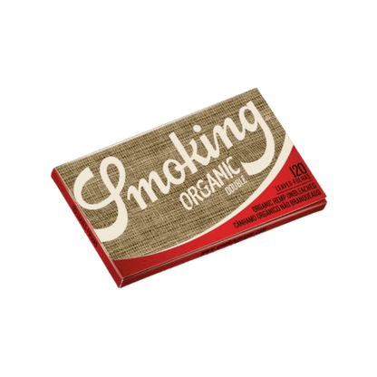 Smoking Organic Double Window Regular Papers mit 120 Blatt