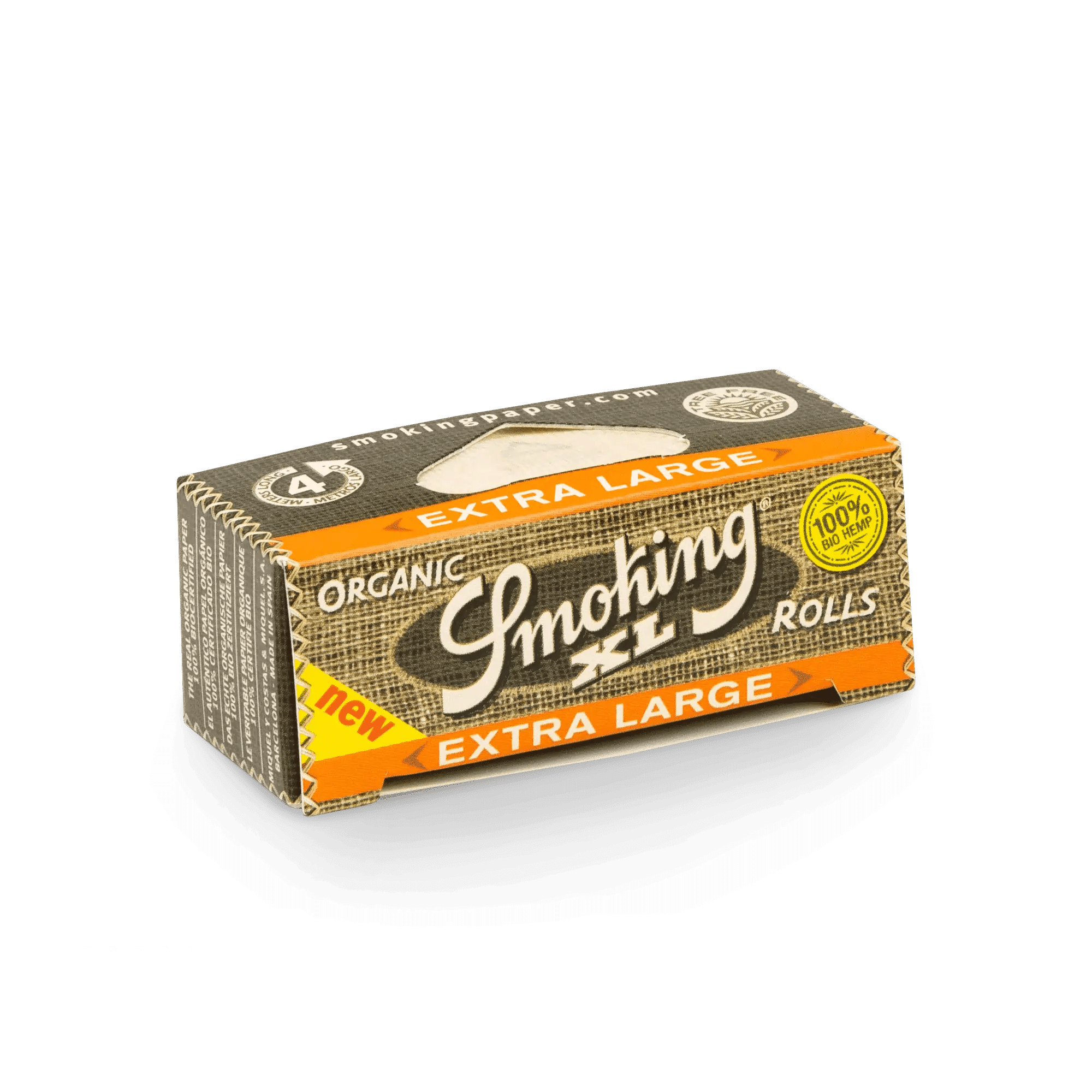 Smoking Organic Rolls XL 4 m x 52 mm Packung