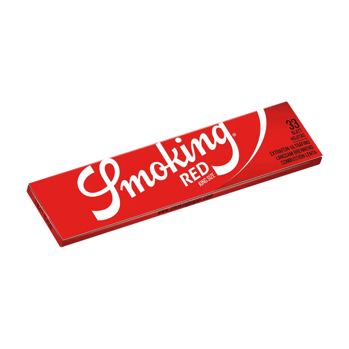 Smoking Red King Size Papers Heft mit 33 Blatt