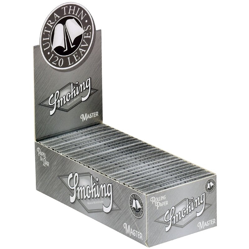Smoking Silver Master Double Window Display mit 25 Packungen