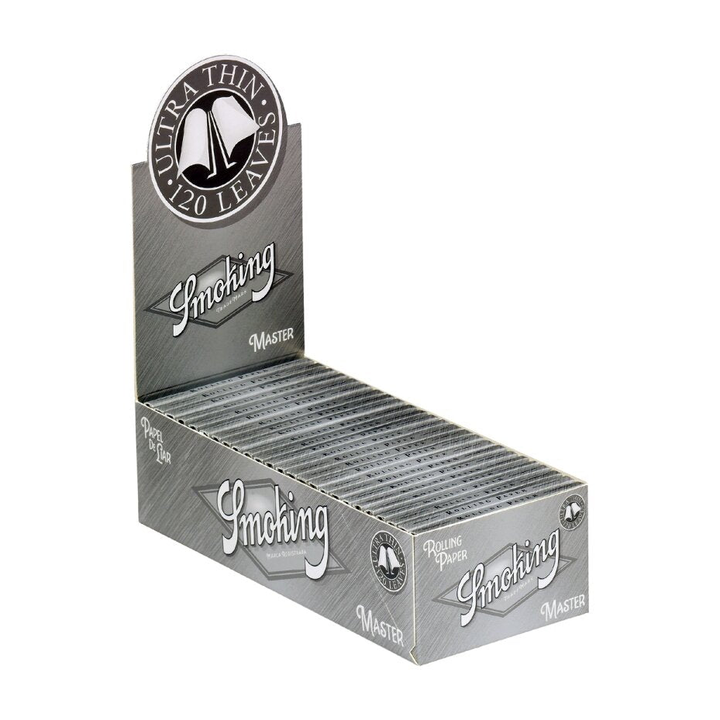 Smoking Silver Master Double Window Display mit 25 Packungen
