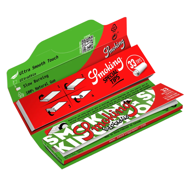 Smoking Supreme King Size Slim Heftchen mit Filtertips