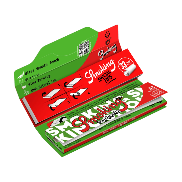 Smoking Supreme King Size Slim Heftchen mit Filtertips