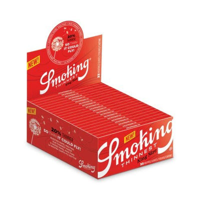 Smoking Thinnest King Size Display mit 50 Heftchen