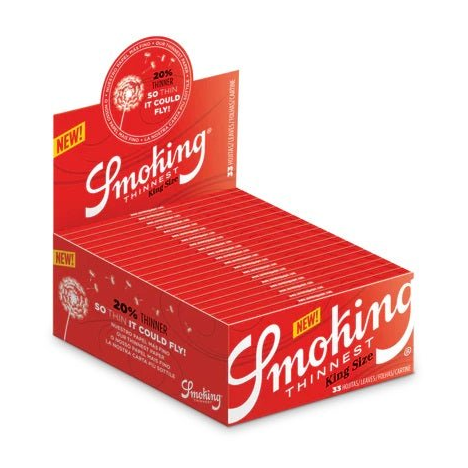 Smoking Thinnest King Size Display mit 50 Heftchen
