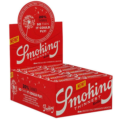 Smoking Thinnest Rolls Display mit 24 Rollen