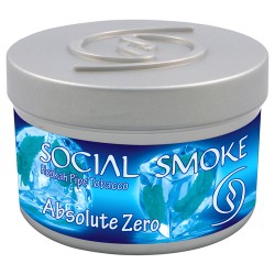 Social Smoke Absolute Zero Shisha-Tabak, 100 g