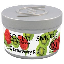 Social Smoke Strawberry Kiwi Shisha-Tabak, 100 g