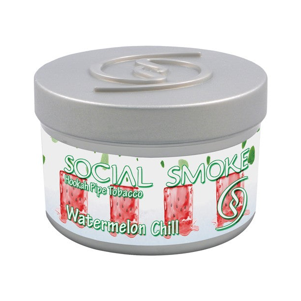 Social Smoke Watermelon Chill Shisha-Tabak, 200 g
