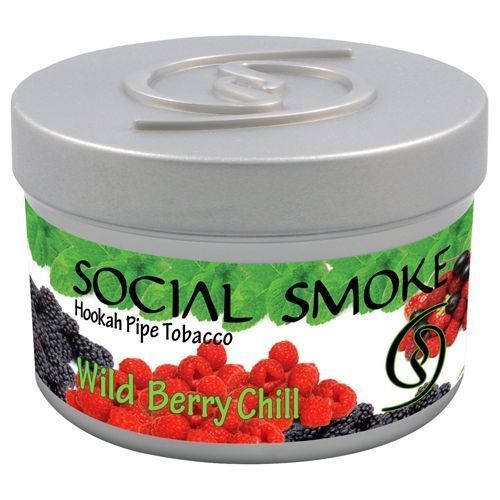 Social Smoke Wild Berry Chill Shisha-Tabak, 200 g