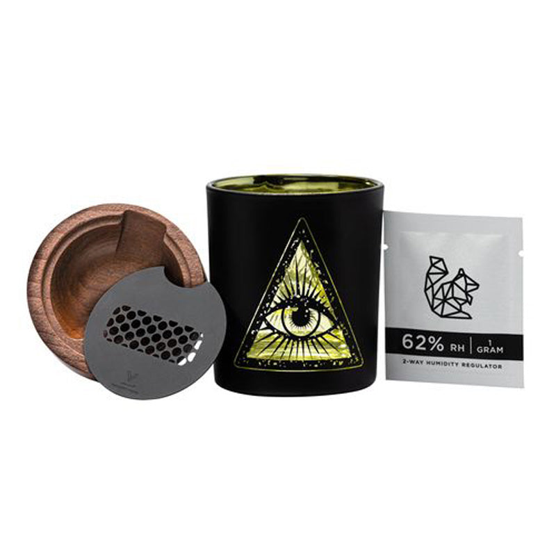 V Syndicate SoleStash Illuminati Yellow – Vorratsdose, 8.9 cm, für 7 g