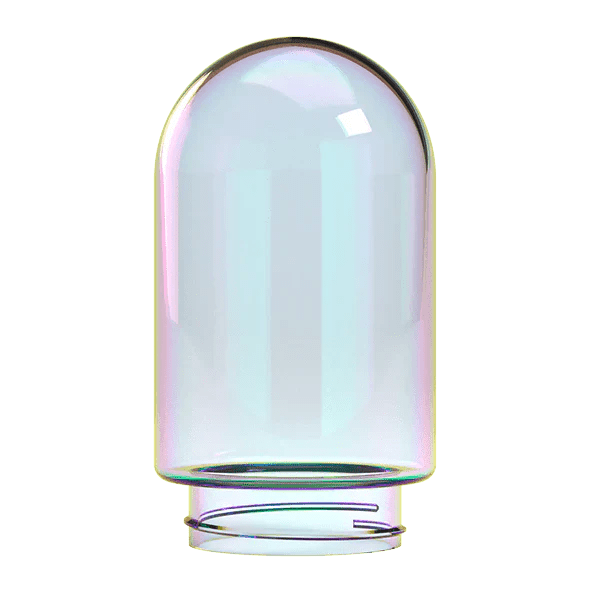 Stündenglass Gravity Infuser Ersatzglaskugel Rainbow Bubble large mit Regenbogen Effekt