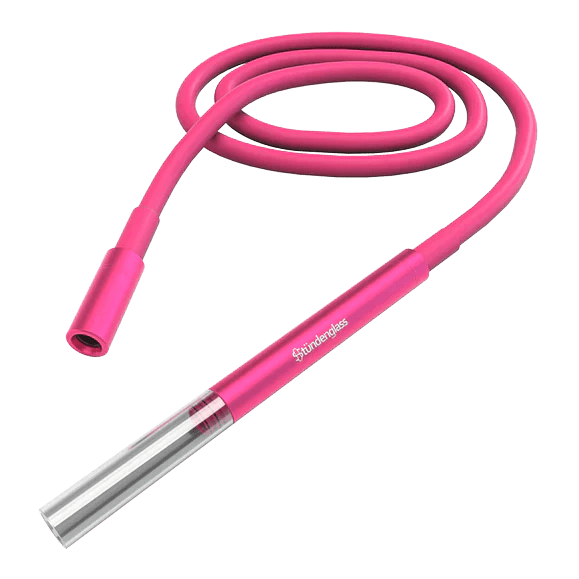 Stündenglass Gravity Infuser in Pink, 360°-Wasserpfeife aus Glas, Ansicht 3