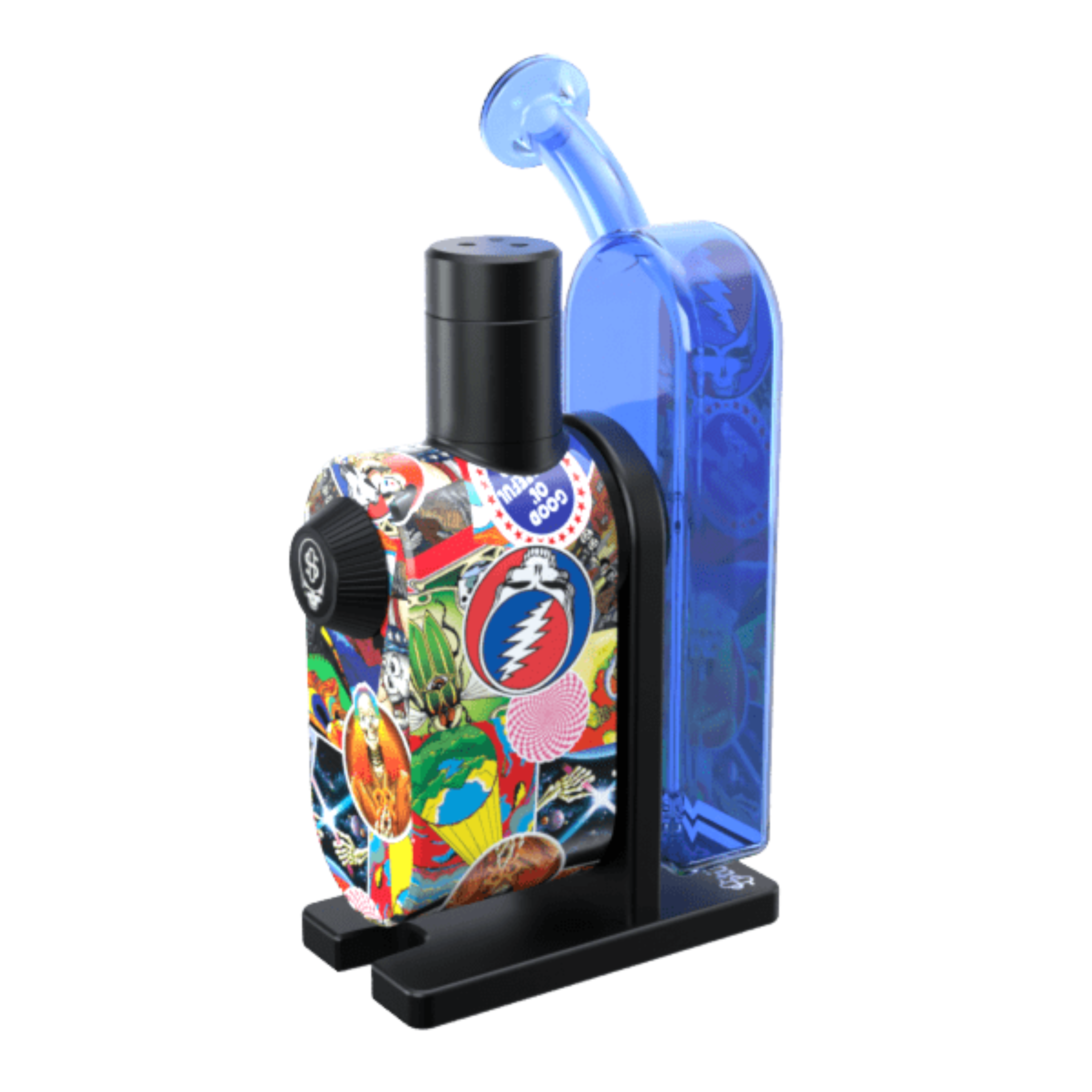 Stündenglass Modül Dok Deluxe Travel Set Grateful Dead – Gravity-Bong-Set, Ansicht 4