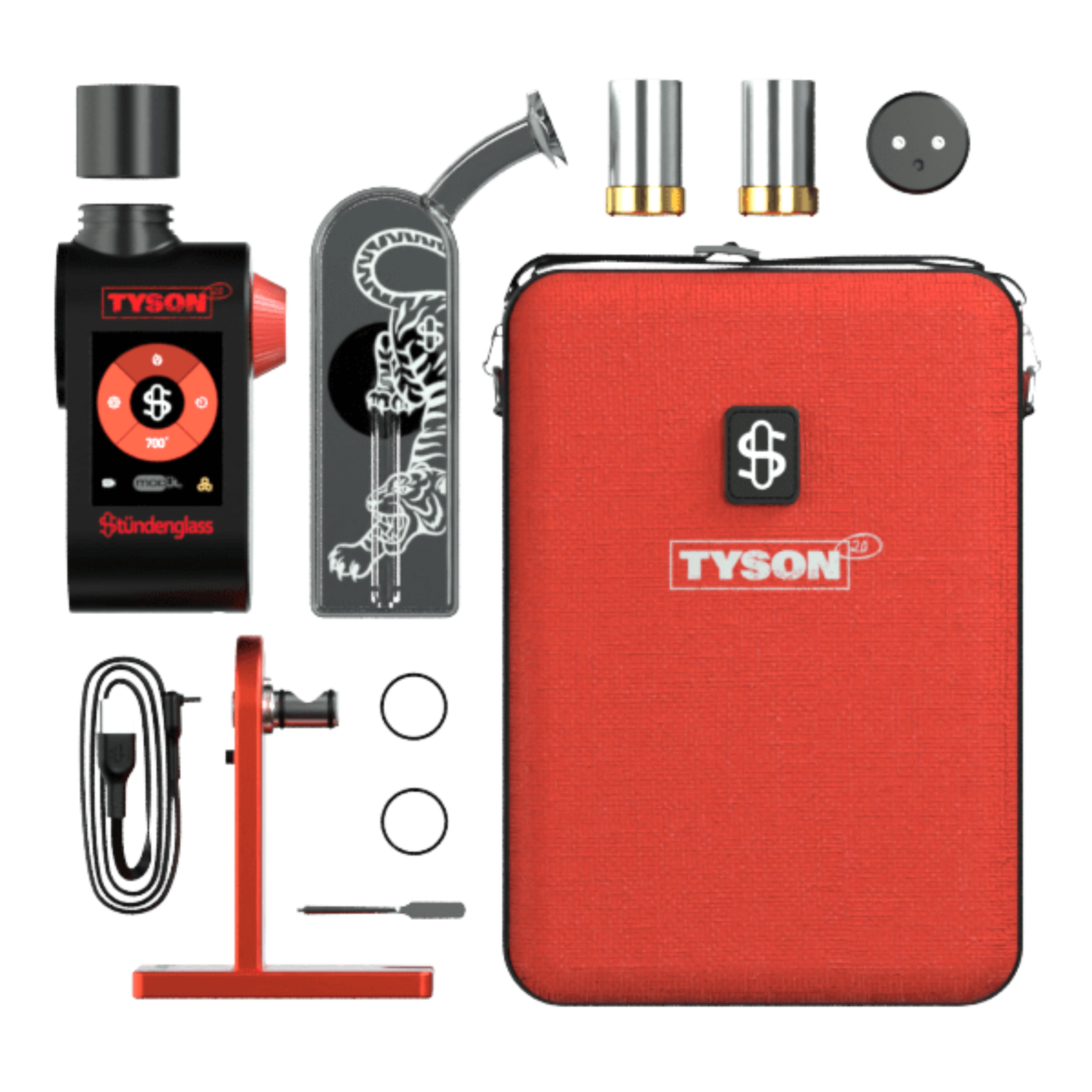 Stündenglass Modül Dok Deluxe Travel Set Tyson 2.0 – Gravity-Bong-Set, Ansicht 8