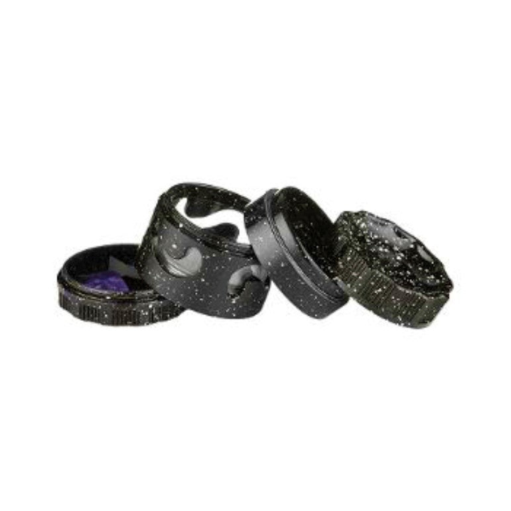 Alu-Grinder, leuchtet im Dunkeln, 4-teilig, 62 mm – Kräutermühle