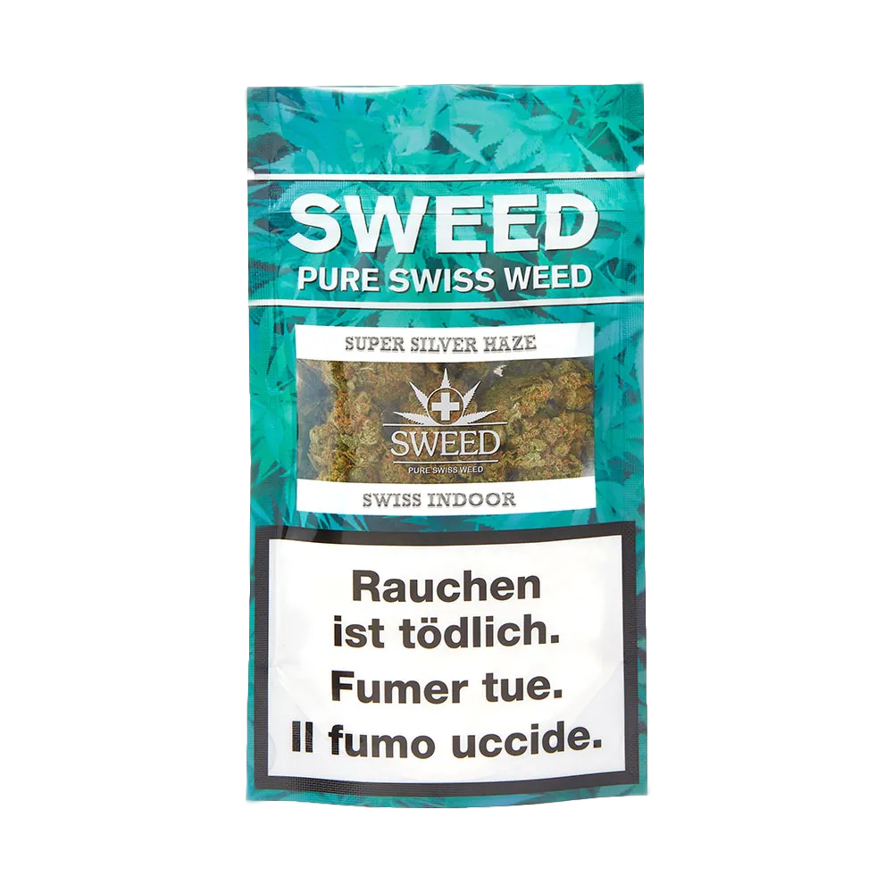 Sweed Super Silver Haze – CBD-Blüten, 4.5 g, Ansicht 1